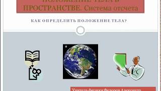 Видеоурок "Положение тела в пространстве. СО" Видеоурок "Положение тела в пространстве. СО"