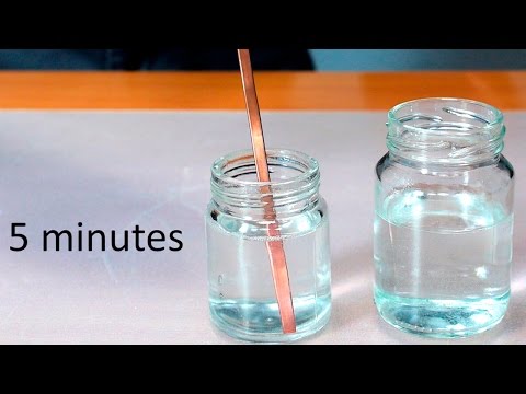 Clean Copper with  Vinegar,  Salt and Baking Soda