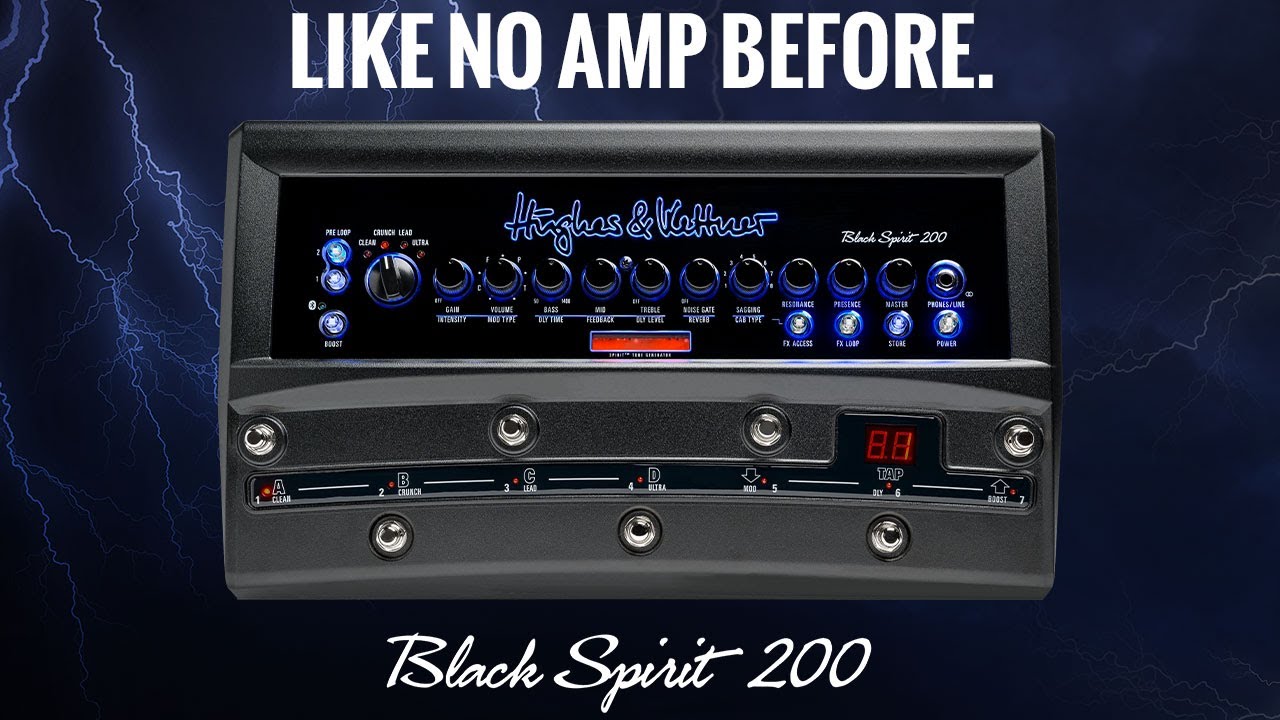 Hughes & Kettner Black Spirit 200 Floor Effects/Amplifier Unit