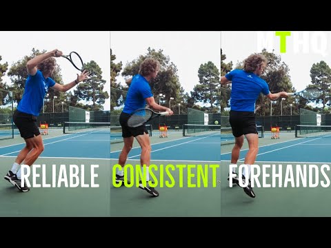 How To Hit SMOOTHER FOREHANDS In Tennis - Forget The “ATP” Forehand!