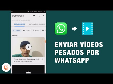 enviar vídeos/audios pesados por whatsapp