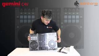 Video thumbnail for Gemini G4V - 4 Channel Digital DJ Controller Unboxing & Overview by GetintheMix