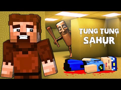 TUNG TUNG SAHUR BİZİM PEŞİMİZDE! 😱 - Minecraft