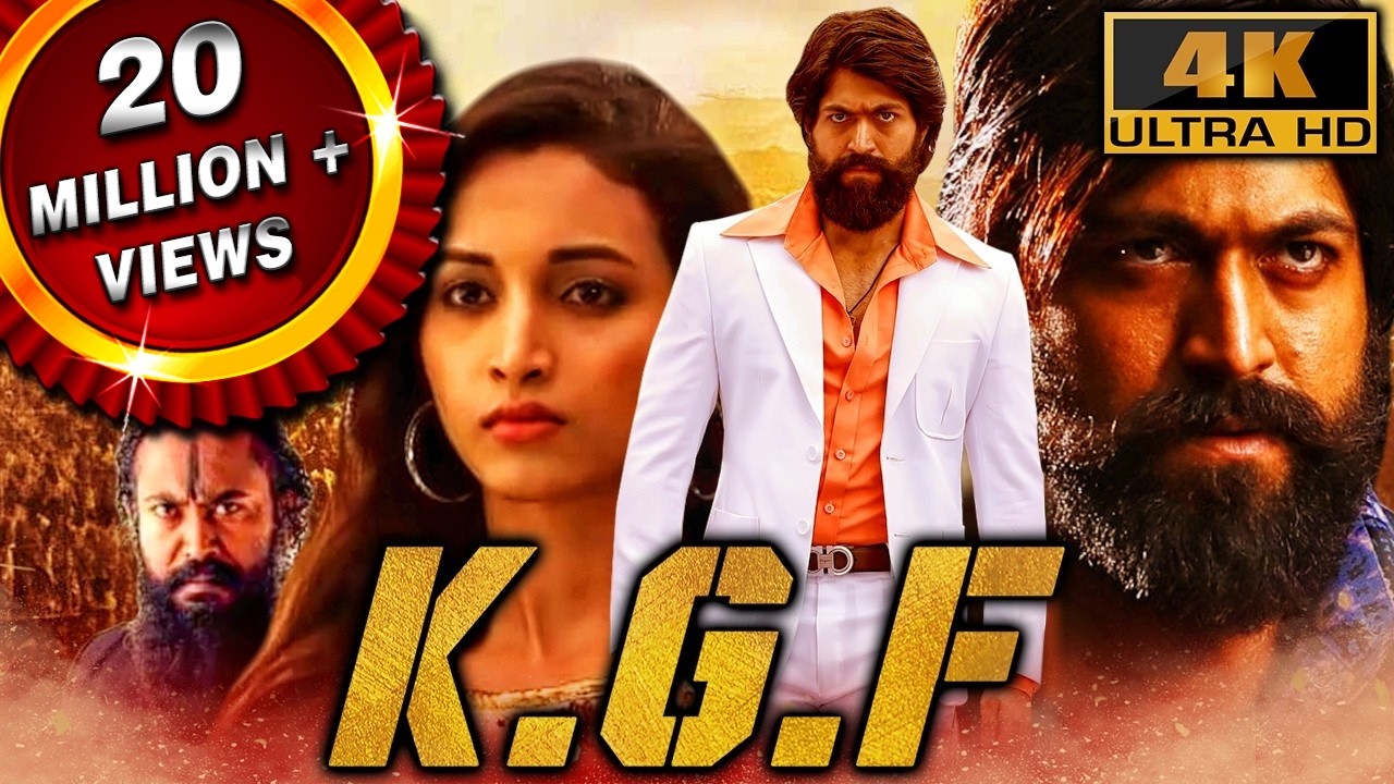 के.जी.एफ: चैप्टर 1 (4K) - Yash Blockbuster South Action Thriller Film | श्रीनिधि, अनंत नाग