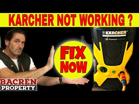 KARCHER Pressure Washer Not Working | EASY FIX In SECONDS