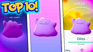 TOP 10 FACTS ABOUT DITTO! Everything YOU Need to Know About Ditto in Pokemon Go!