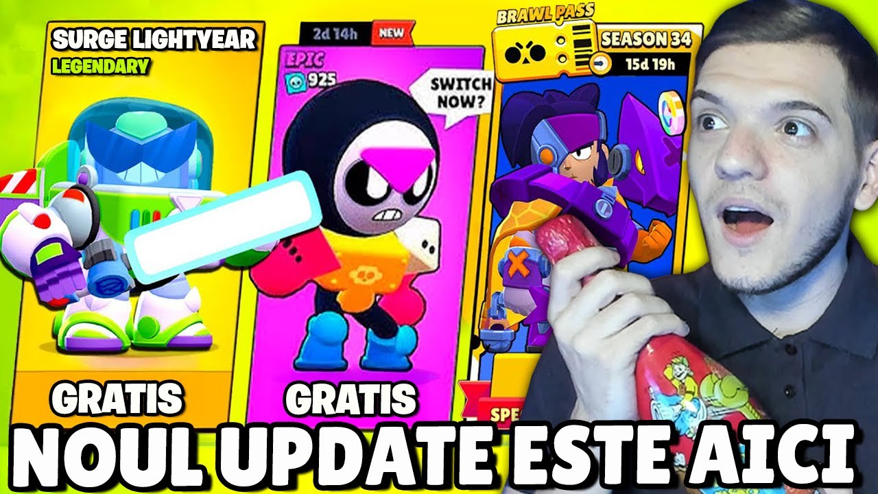 🔴PRIMUL UPDATE DIN 2025 VINE CHIAR ACUM CU BRAWLERI GRATIS!