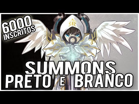 SUMMONS PRETO E BRANCO - PERGAMINHOS LIGHT/DARK E LENDÁRIOS! MEU CELULAR VOLTOU \o/