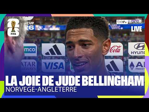 "On est des GUERRIERS !" - La RÉACTION de JUDE BELLINGHAM après NORVÈGE - ANGLETERRE