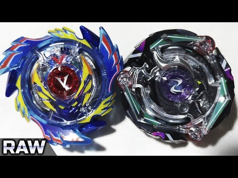 God Valkyrie .4G.Q vs Kreis Satan .6C.O - [Beyblade Burst RAW] - ベイブレードバースト