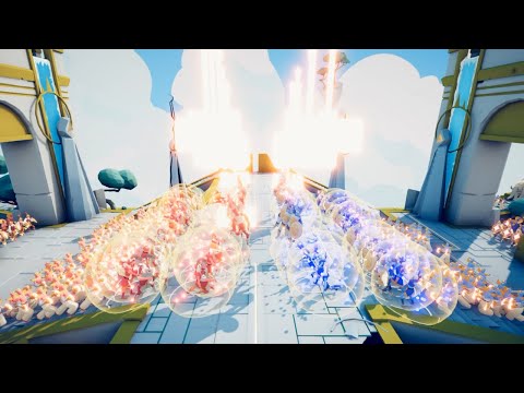 FANTASY GOOD Faction Army vs Army from ALL Factions TABS Totally Accurate Battle Simulator