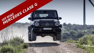 Mercedes Benz Clase G 2018, prueba off-road