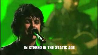 Green Day - The Static Age Lyrics *Live*