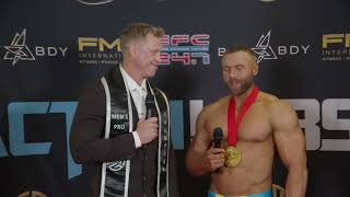 FMG International Sydney 2025 backstage interview with Calan