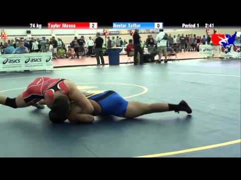 Taylor Massa vs. Nestor Taffur at 2013 ASICS University Nationals - FS