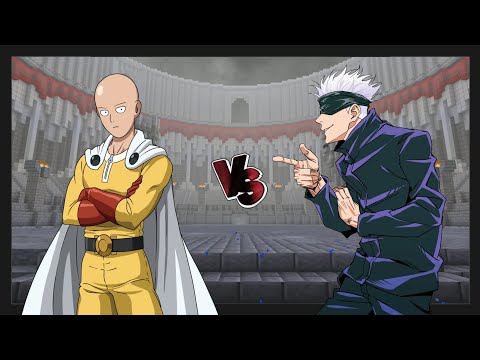 Ultimate Showdown: SAITAMA vs GOJO SATORU | Who Will Win?