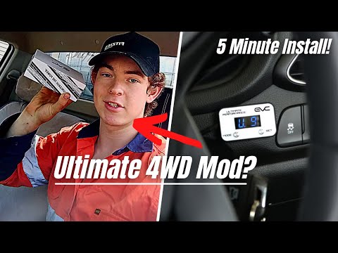 EVC Throttle controller Install + REVIEW - N70 Hilux // OutbackTrekking