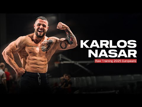 Karlos Nasar's INSANE Weightlifting Training Session - 260kg Front Squat Attempt!