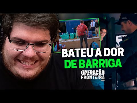 CASIMIRO REAGE: OPERAÇÃO FRONTEIRA T2 #19 - PEGARAM O CASAGRANDE (FUGA DO ANO?) | Cortes do Casimito