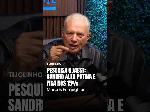 “Mesmo com Greca, está afundando”, diz Formighieri sobre candidato de Ratinho