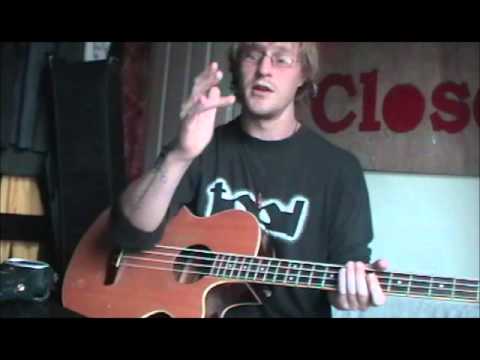 Percussive Acoustic Bass Guitar Lesson - Alanis Morissette's 'Baba'