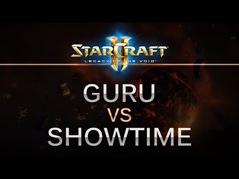 StarCraft 2 - LOTV - Guru (Z) v ShoWTimE (P) on Frozen Temple