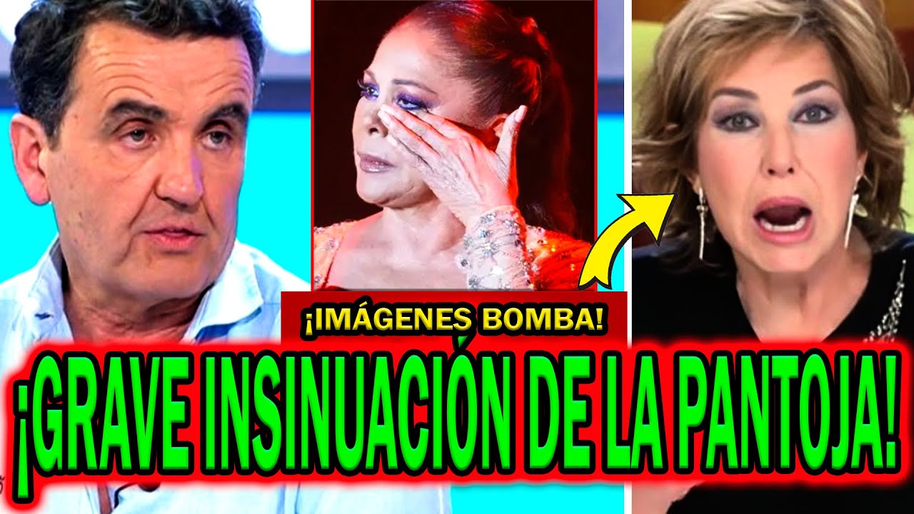 💥¡GRAVE INSINUACIÓN! ANTONIO MONTERO NO SE CALLA POR ISA PI E ISABEL PANTOJA CON ANA ROSA QUINTANA