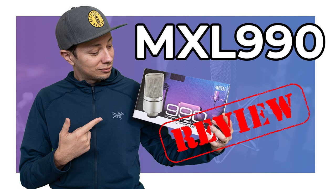 Fiquei Surpreso com este Microfone Condensador (REVIEW) MXL 990, mic, locução rap podcast voz violão