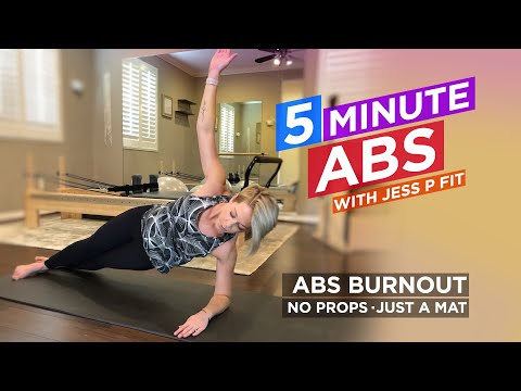 5 Minute ABS Burnout with Jess P Fit