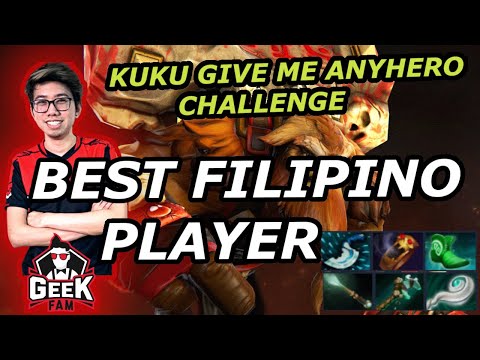 GEEKFAM KUKU Give Me Any Hero Challenge Best Filipino Dota2 Pro Player!!