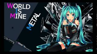 Hatsune Miku - World is Mine (Hard Rock Cover)