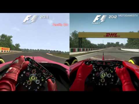F1 2011 vs F1 2012 - Suzuka