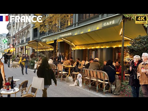 23 February 2026 PARIS 🇫🇷 FRANCE 4KHDR WALK CITY WALK BEAUTIFUL EVENING SPENT TIME PARIS AUTHENTIC 