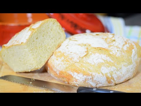 Jednostavan nacin za pripremu domaceg rusticnog hleba kao iz pekare - Homemade rustic bread