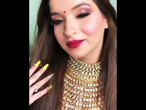 New Gorgeous Bride Getting Ready for Marriage | Bridal Makeup & Dress | Jwellery & Mehndi |Wedding