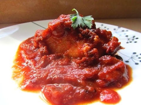 COMO HACER BACALAO CON TOMATE (RECETA DE LA ABUELA) FÁCIL Y ECONOMICA