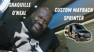 SHAQUILLE O'NEAL BUYS CUSTOM MAYBACH SPRINTER VAN
