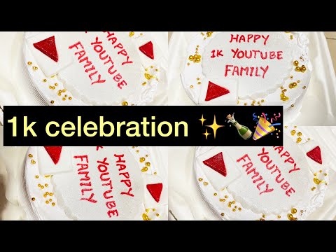 1k YouTube journey ❤️✨\\ 1k YouTube celebration 🍾✨❤️ #youtube #1k #subscribers #subscribe