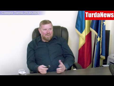 Interviurile TurdaNews - Dorin Lojigan - primarul municipiului Câmpia Turzii (29.10.2021)