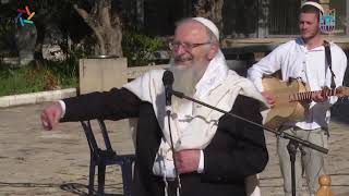 קומזיץ LIVE  הרב שמואל אליהו האומן ישי ריבו ראש עיריית ירושלים מר משה ליאון ומחזיק תיק מורשת ישראל מ