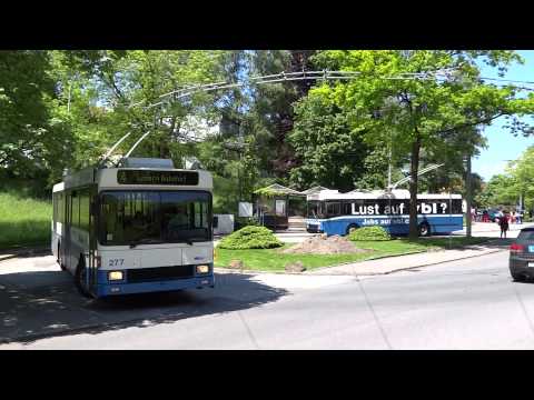 VBL trolley buses 277 and 252