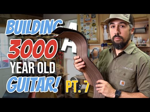 How To Build an Acoustic Guitar. Episode 7 (Bending the Sides)