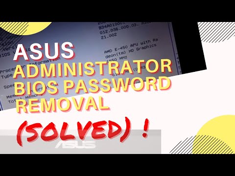 Asus Laptop Password Reset Detailed Login Instructions Loginnote