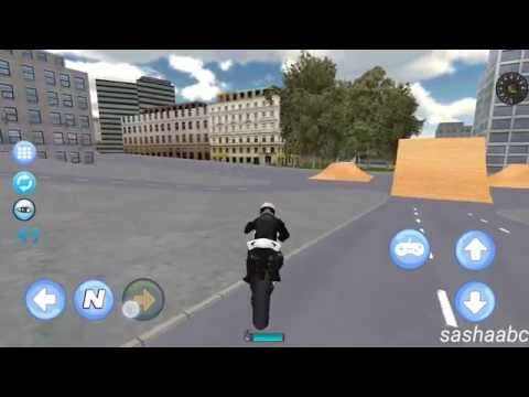 police simulator motorbike simulator 3D обзор игры андроид game rewiew android