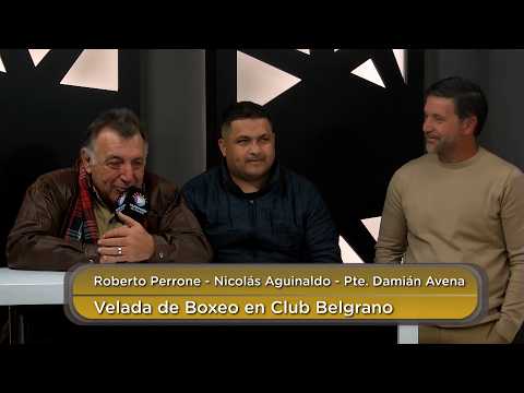 Roberto Perrone, Nicolas Aguinaldo y Damian Avena RIO TVINFORMA 5 de agosto de 2026
