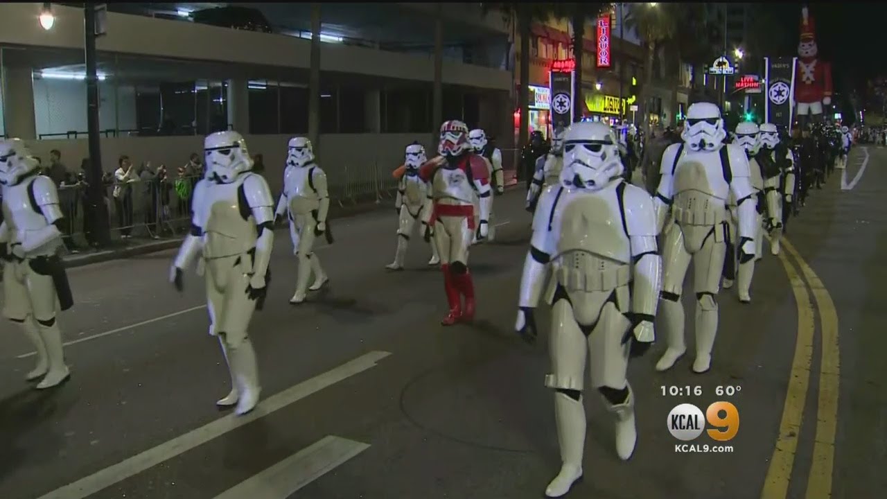 Spectators Enjoy 87th Annual Hollywood Christmas Parade