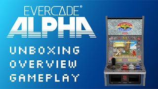 Evercade Alpha Deluxe Edition - Unboxing, Overview, Gameplay & Thoughts.