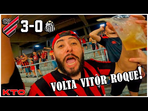 ATÉ BREVE, VITOR ROQUE! | ATHLETICO 3-0 SANTOS - BRASILEIRÃO 2023 - 37ª RODADA