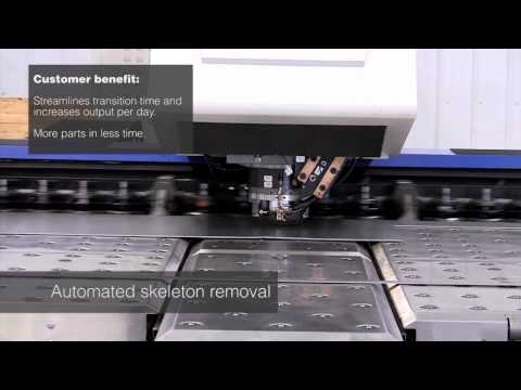 High Speed Punching Services - Fast Sheet Metal Processing - Trumpf TruPunch 5000 Demo