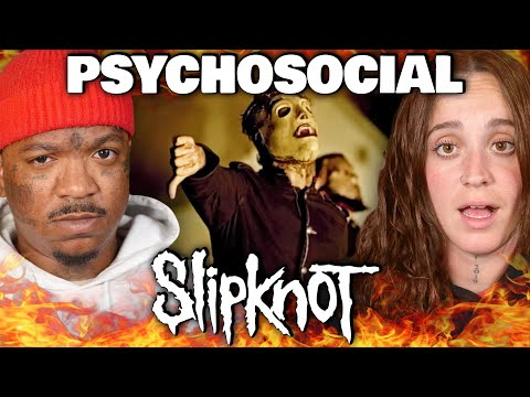 Our First Time Hearing "Psychosocial" by Slipknot | Flawd Couple Reacts